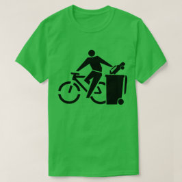Verminder luchtverontreiniging: Ride A Bike T-shirt