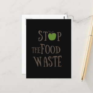 Verminder milieuvriendelijk voedselverspilling rec briefkaart