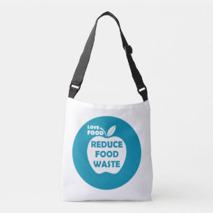 Verminder milieuvriendelijk voedselverspilling rec crossbody tas