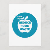 Verminder milieuvriendelijk voedselverspilling rec feestdagenkaart (Voorkant)