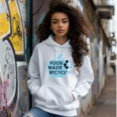Verminder milieuvriendelijk voedselverspilling rec hoodie