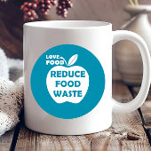 Verminder milieuvriendelijk voedselverspilling rec koffiemok