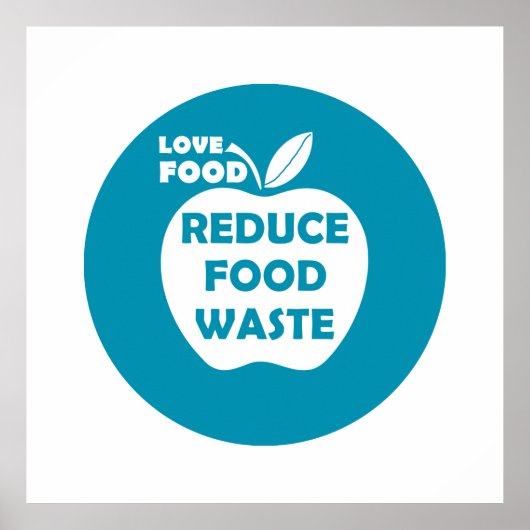 Verminder milieuvriendelijk voedselverspilling rec poster (Voorkant)