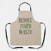 Verminder milieuvriendelijk voedselverspilling rec schort (Voorkant)