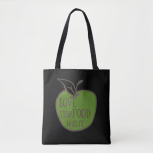 Verminder milieuvriendelijk voedselverspilling rec tote bag