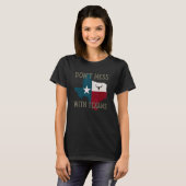 Verminder niet met de textiel Longhorn Lone Star S T-shirt (Voorkant volledig)
