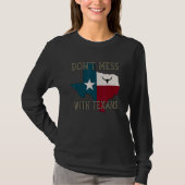 Verminder niet met de textiel Longhorn Lone Star S T-shirt (Voorkant)