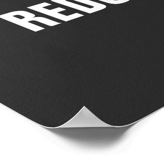 Verminder Pistool Violence Ban AR-15 Poster (Hoek)