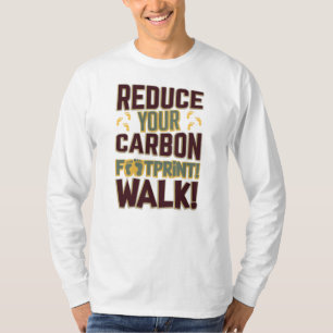 Verminder uw CO2-voetafdruk rondom de laptop T-shirt
