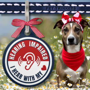 Verminderd horen hoor ik met mijn hart huisdierpenning