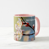 Verminderde Japanse abrikozenbloem Mok (Voorkant rechts)