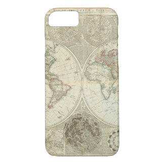 Verminderde Wereldkaart 25 Case-Mate iPhone Case