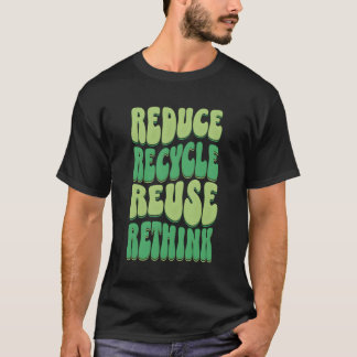 Verminderen Recyclen hergebruik Backprint EH Day T-shirt