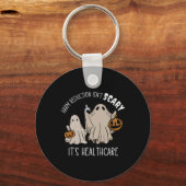 Vermindering is niet eng Overdosis Awareness Ghost Sleutelhanger (Voorkant)
