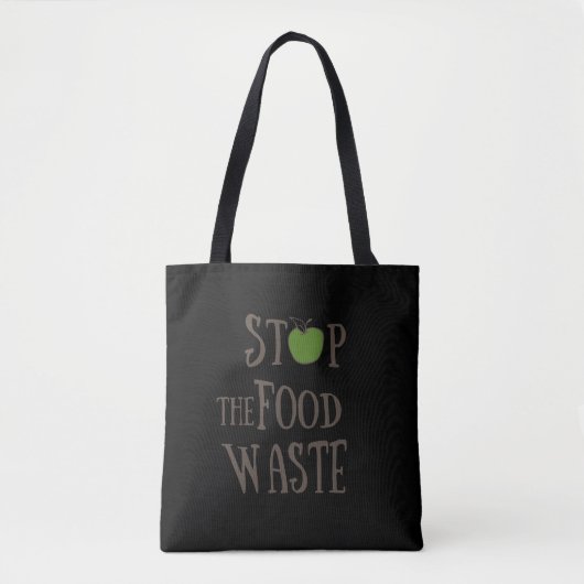 vermindering van voedselafval tote bag (Voorkant)