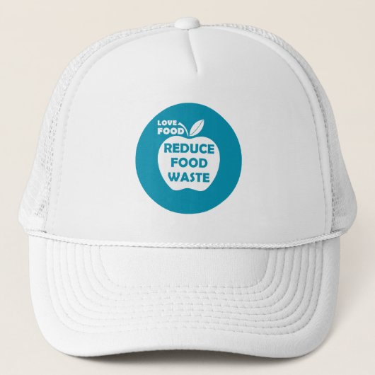 vermindering van voedselafval trucker pet (Voorkant)