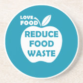 vermindering van voedselafval zandsteen onderzetter (Voorkant)