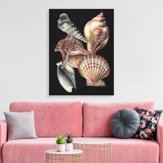 Verminderingen van het Zee Canvas Afdruk (Insitu (Woonkamer))