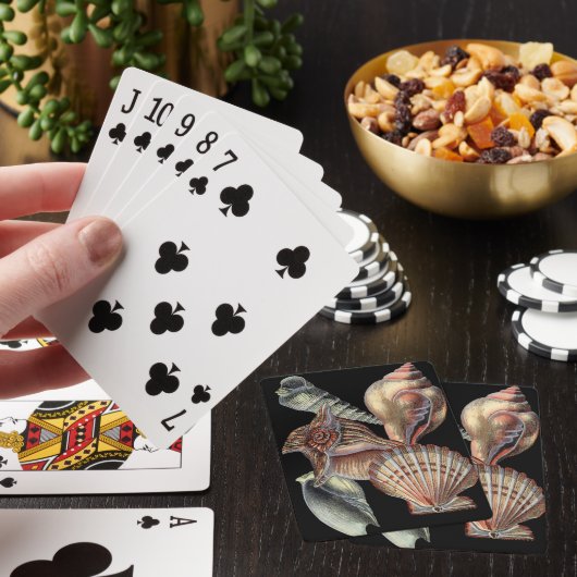 Verminderingen van het Zee Pokerkaarten (Insitu)