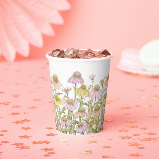 Vermindert de Waterverf van botanische kunstpapier Papieren Bekers (Insitu)