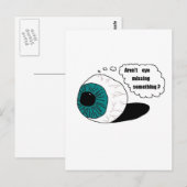 Vermist je ogen niet iets? briefkaart (Voorkant / Achterkant)