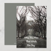 Vermiste creditcard bedankkaart (Voorkant / Achterkant)