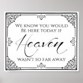 Vermiste dierbaren Vertrouwensbord Poster (Voorkant)