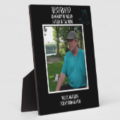 Vermiste geliefde trouwmonument fotoplaat (Zijkant)