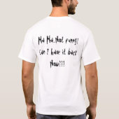 Vermiste Hart Mannen T-shirt Ver. 2 (Achterkant)