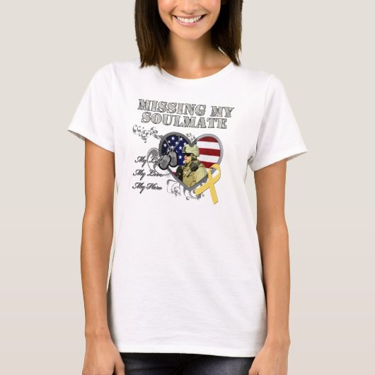 Vermiste mijn Soulmate T-shirt (Voorkant)
