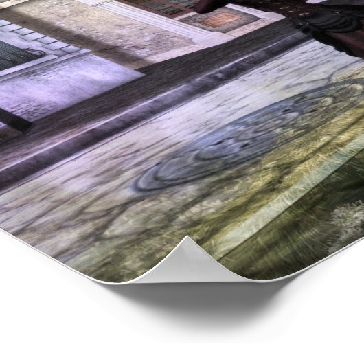 Vermiste tijd poster (Hoek)