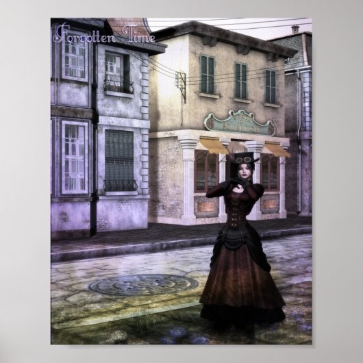 Vermiste tijd poster (Voorkant)