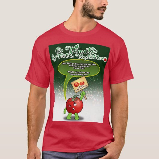 Vermiste tomaten (versie 1) t-shirt (Voorkant)