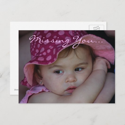 Vermiste u...Briefkaart Briefkaart (Voorkant / Achterkant)