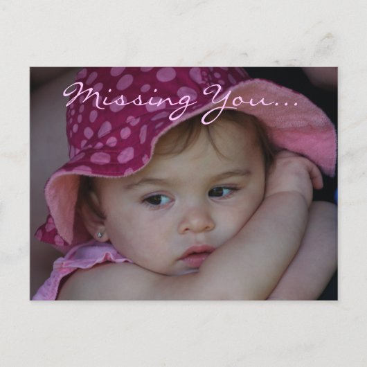 Vermiste u...Briefkaart Briefkaart (Voorkant)