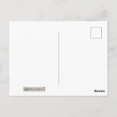 Vermiste u, humor, Van Gogh, klassiek Briefkaart (Achterkant)