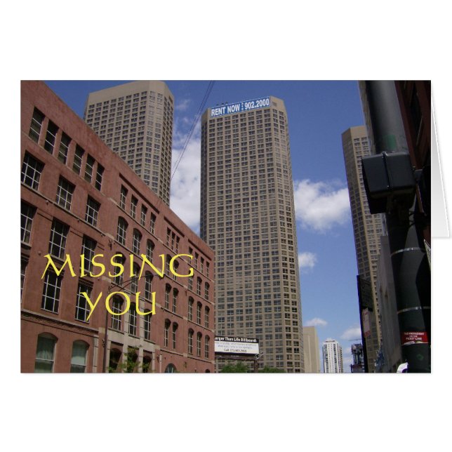 Vermiste u in Chicago (Voorkant Horizontaal)