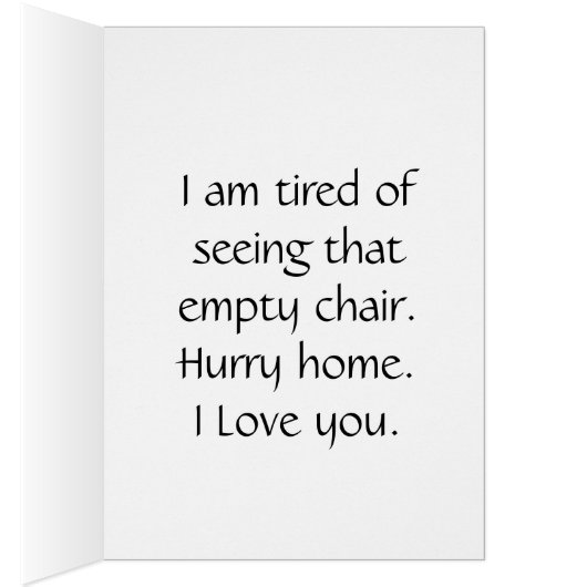 Vermiste U, Lege Stoel met Tulpen op het kussen (Binnen (Rechts))