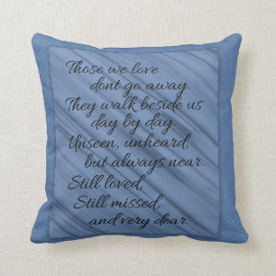 Vermiste u - Verlies van een verloren 1 piloot Kussen