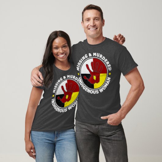 Vermiste vermoorde vrouw Native American T-shirt (Unisex)