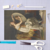 Vermoed zelfportret van Adele Romany Tissuepapier (Craft)