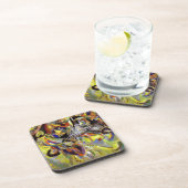 Vermoedelijk Abstract schilderen door Kandinsky Bier Onderzetter (Rechterzijde)