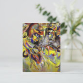Vermoedelijk Abstract schilderen door Kandinsky Briefkaart (Staand voorkant)