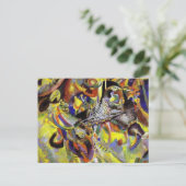 Vermoedelijk Abstract schilderen door Kandinsky Briefkaart (Staand voorkant)
