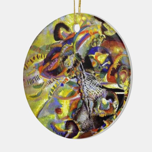 Vermoedelijk Abstract schilderen door Kandinsky Keramisch Ornament (Links)