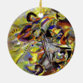 Vermoedelijk Abstract schilderen door Kandinsky Keramisch Ornament (Achterkant)