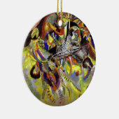 Vermoedelijk Abstract schilderen door Kandinsky Keramisch Ornament (Rechts)