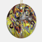 Vermoedelijk Abstract schilderen door Kandinsky Keramisch Ornament (Links)