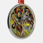 Vermoedelijk Abstract schilderen door Kandinsky Metalen Ornament (Rechts)