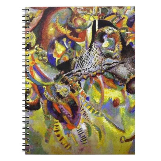 Vermoedelijk Abstract schilderen door Kandinsky Notitieboek (Voorkant)